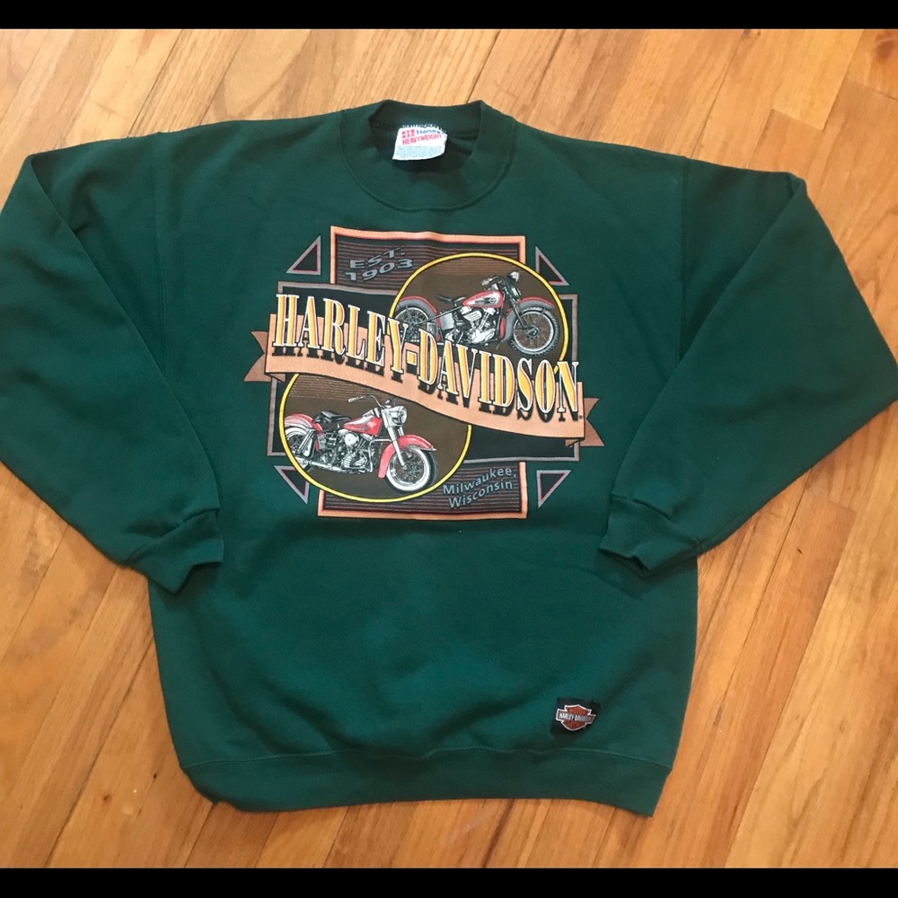 Vintage Harley Davidson Sweatshirt!!! Size M!!!